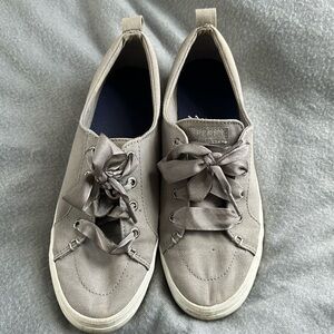 Women’s gray Sperry sneakers